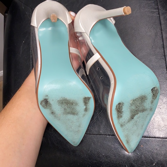 Betsey Johnson “I Do” Heels for Wedding/Bridal - Picture 3 of 3